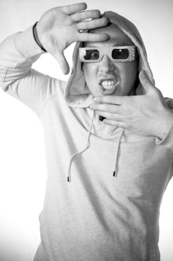 adam el çerçeve 3d