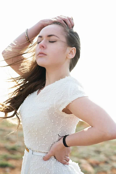 Portrait of a beautiful girl — Stock Photo, Image