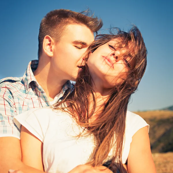 couple in love outdoor