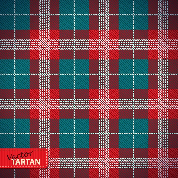 Seamless tartan pattern — Stock Vector