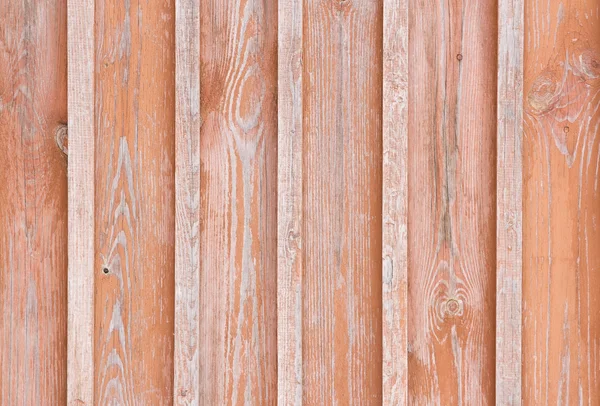 Orange grunge wood texture with vertical stripes — Stock Photo, Image