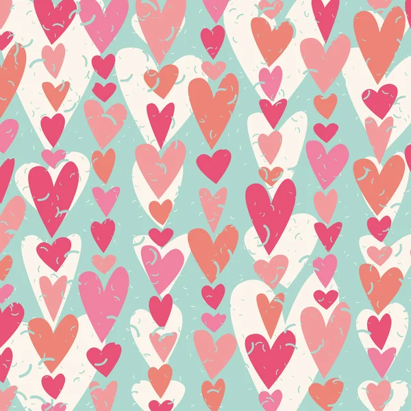 Modèle de forme de coeur — Image vectorielle