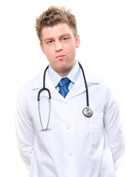 Medic cu stetoscop — Fotografie, imagine de stoc