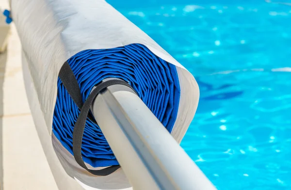 Swimming pool cover — Stock Photo, Image