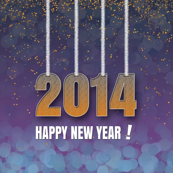 Ευτυχισμένο το νέο έτος 2014 — Φωτογραφία Αρχείου