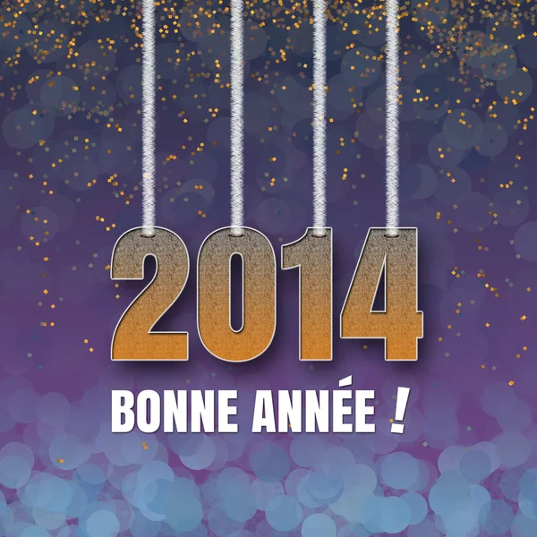 Happy New Year 2014 — Stock Photo, Image