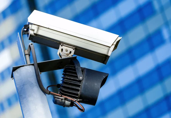 Security camera and urban video — Stock Photo, Image
