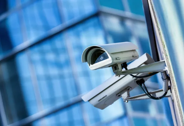 Security camera and urban video — Stock Photo, Image