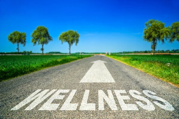 Metafoor over de stress en wellness — Stockfoto