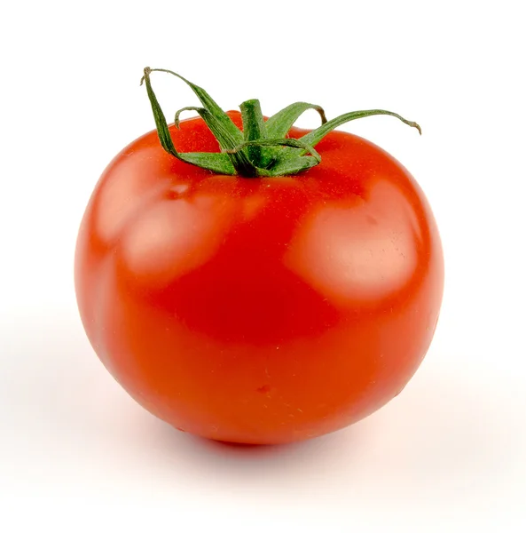 白のトマト。クリッピング パス — ストック写真