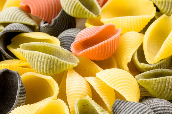 Pasta conchiglie italiana cruda — Foto Stock