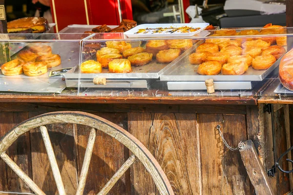 Kouign amann traditional french sweet from britany — Stock Photo, Image