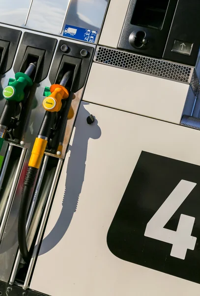 Gasoline station fuel pump — Stock Photo, Image