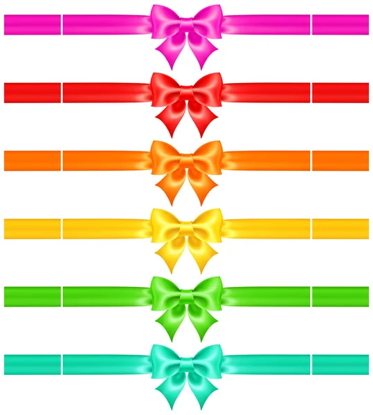 sıcak renk kurdele ile yay