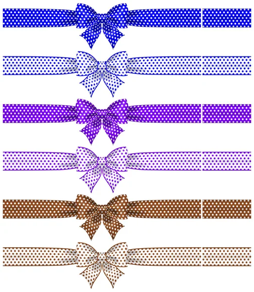 yay polka dot şeritler