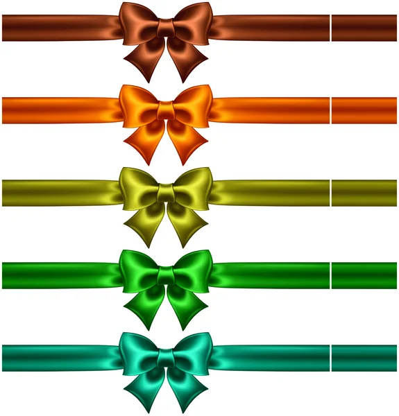 koyu renklerde kurdeleler ile ipek yay