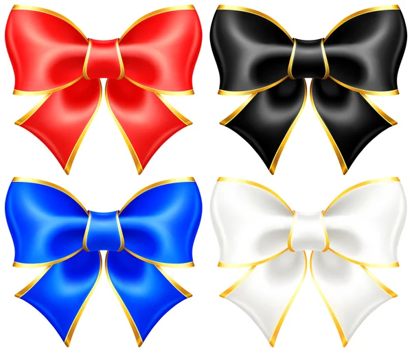 Altın kenarlıklı siyah beyaz tatil yay