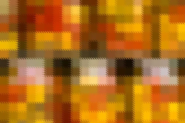 Patrón Abstracto Colores Amarillo Naranja Marrón Formas Ilustración Sin Costuras — Foto de Stock