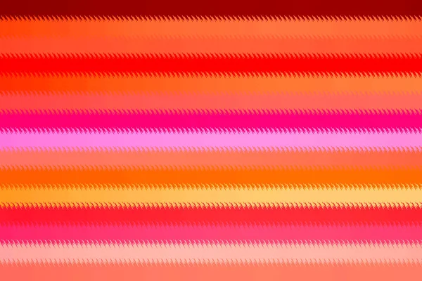 Paint Pattern Horizontal Multi Colored Zigzag Stripes Lines Abstract Rainbow — Stockfoto