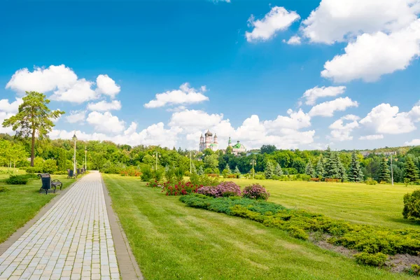 View on the Female St. Panteleimon Monastery — Stock Photo, Image