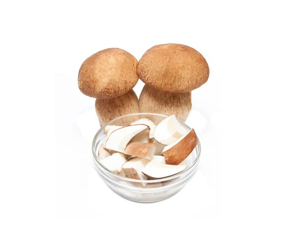 Cepes cortados — Fotografia de Stock