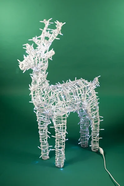 Decorative Christmas deer — Stock Photo, Image