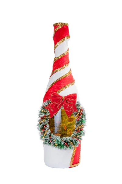 Christmas champagne — Stock Photo, Image