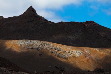 Volkan sierra negra, galapagos Adaları, Ekvador.
