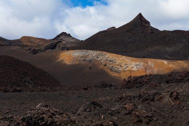 Volkan sierra negra, galapagos Adaları, Ekvador.