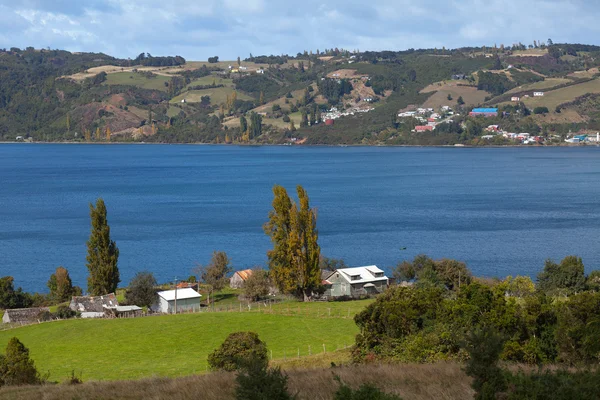 Landschaft auf der Insel Chiloe — Stockfoto