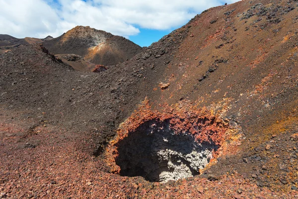 火山シエラ ネグラ、ガラパゴス諸島、エクアドル. — ストック写真