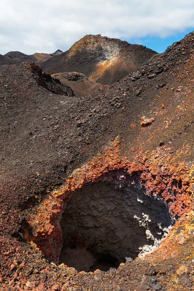 Wulkan sierra negra, Wyspy galapagos, Ekwador. — Zdjęcie stockowe