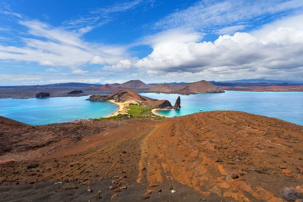 Бартоломе острів Галапагоських островів — стокове фото