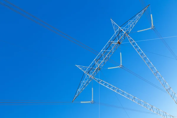 Transmission line towers — Stock Photo, Image