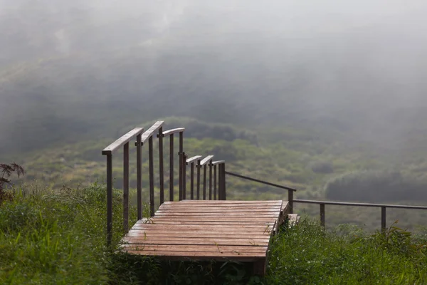 La strada per Laguna El Junco — Foto Stock