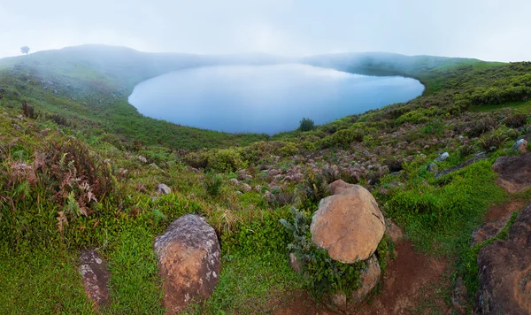 Laguna El Junco, island San Cristobal — Stock Photo, Image