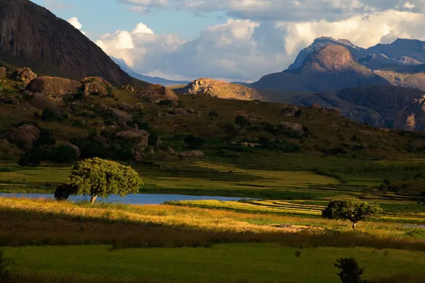 Paisagem em Madagáscar — Fotografia de Stock