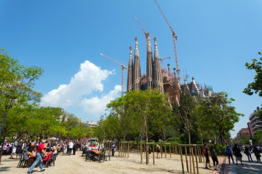 Barcelona'da sacred Heart Tapınağı