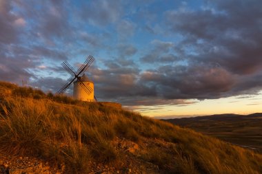 yel değirmenleri, castilla la mancha, İspanya