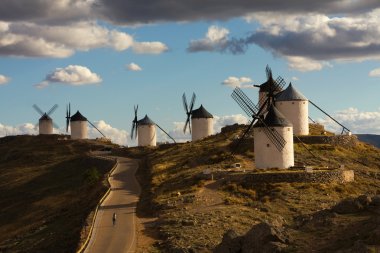 Windmills, Spain clipart
