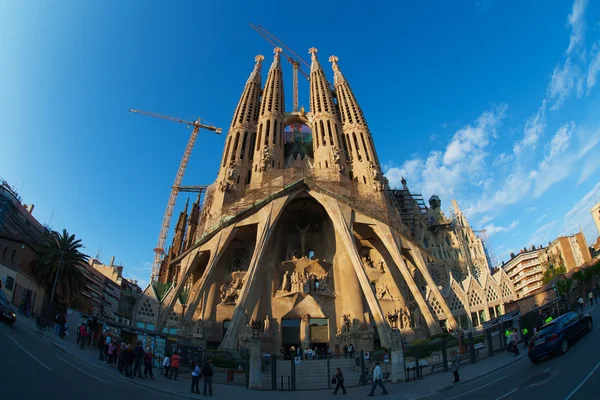 Sagrada Familia в Барселоне — стоковое фото