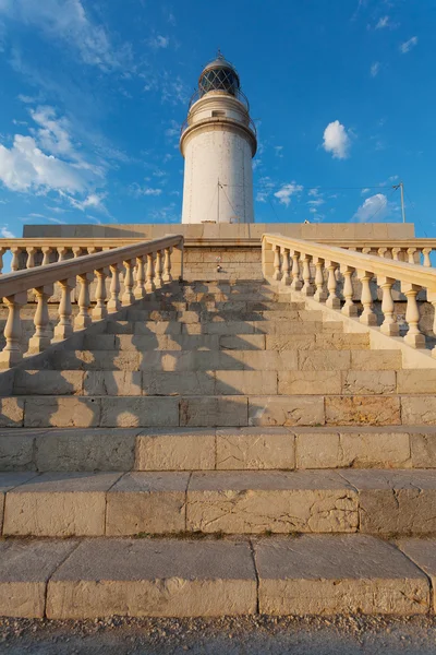 The lighthouse on the island of Mallorca — Stock Photo, Image