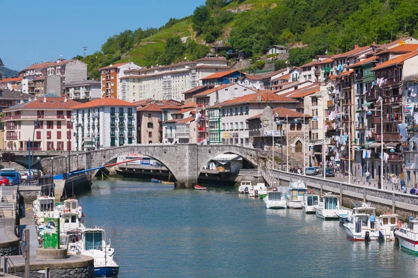 Porto nel paese di San Sebastian — Foto Stock