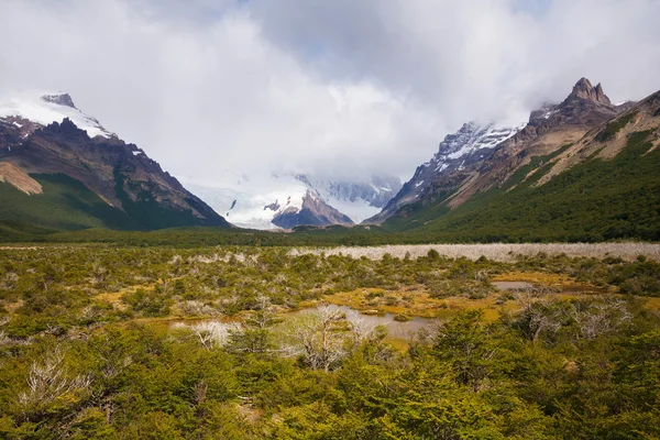 Mount fitz roy, nationalparken los glasyares — Stockfoto