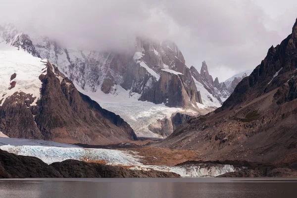 Mount Fitz Roy, a Nemzeti Park Los Glasyares — Stock Fotó