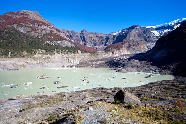 Zwart gletscher, Argentinië — Stockfoto