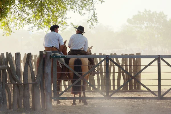 Argentin Gauchos — Stock Fotó