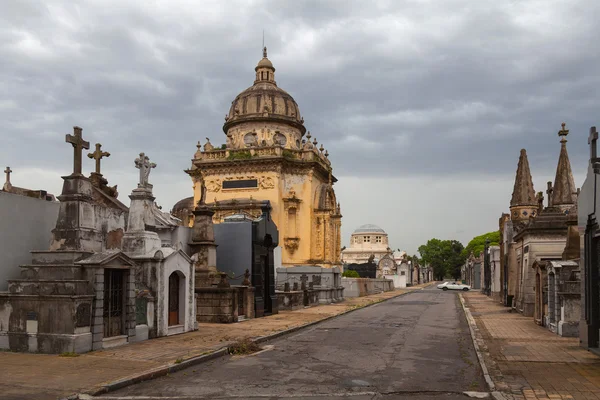 Buenos aires mezarlığı chacarita — Stok fotoğraf