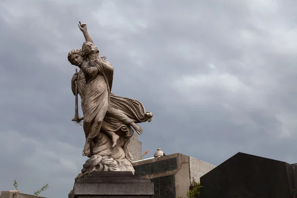 O cemitério Chacarita em Buenos Aires — Fotografia de Stock