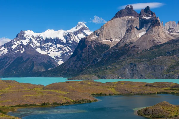 O Parque Nacional Torres del Paine — Fotografia de Stock